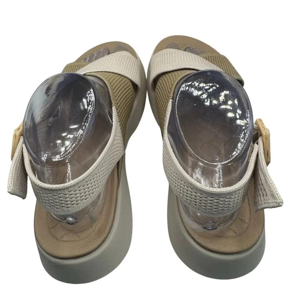 VIVAIA Kara AdaptAll Sport Sandals Dual Arch Support Beige EU 40 - Picture 7 of 9